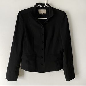 Burberry London Authentic Black Wool Blend Blazer